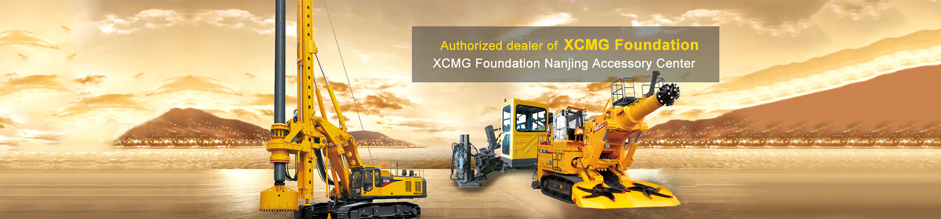 Authorized dealer of XCMG Foundation 
